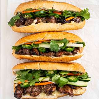 Bánh Mì Thịt Nướng (Grilled Pork Sandwich)