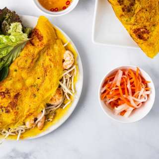 Bánh Xèo (Vietnamese Sizzling Crepes)