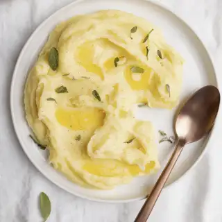 mashed potatoes with sage