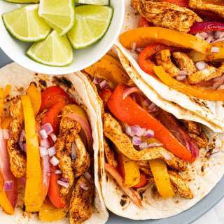 Instant Pot Chicken Fajitas