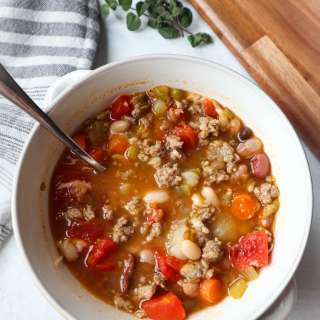 Easy 15 Bean Soup Recipe with Sausage