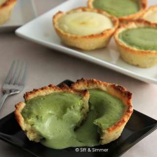 Matcha Molten Lava Cheese Tart