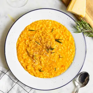 Pumpkin Sage risotto