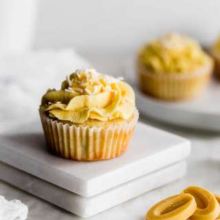Coconut Passionfruit Cupcakes