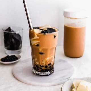 CoCo-Inspired Egg Custard Bubble Tea