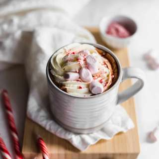 Triple Peppermint Hot Chocolate