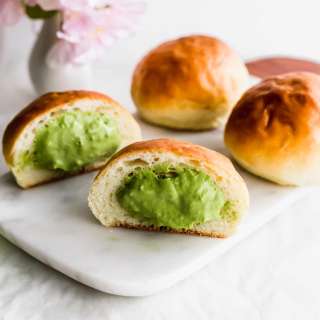 Hattendo-Inspired Matcha Cream Buns
