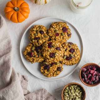 Pumpkin Breakfast Cookies