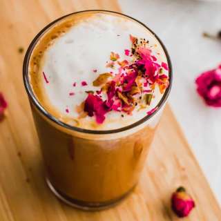 Rose Milk Tea Latte