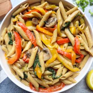 One Pot Veggie Rasta Pasta