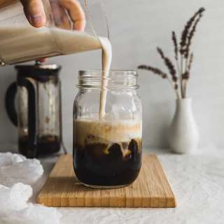 Iced Doppio Espresso with Oat Milk (Starbucks Copycat)
