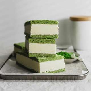 Matcha Ice Cream Sandwiches