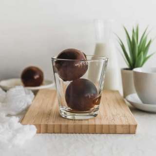 Iced Coffee Spheres