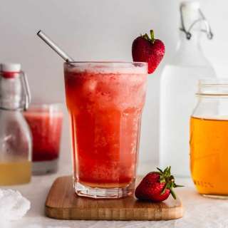 Sparkling Strawberry Lychee Jasmine Tea