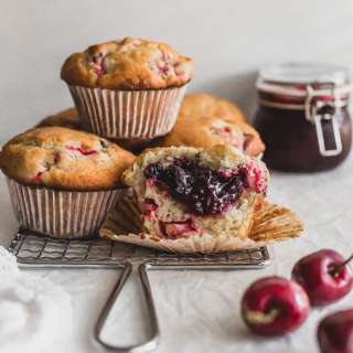 Tim Horton's-Inspired Fruit Explosion Muffins