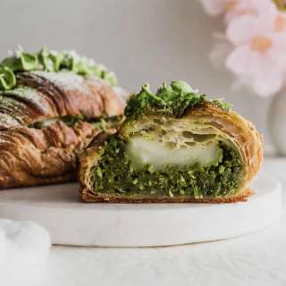 Matcha Mochi Croissants