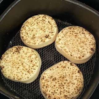 Air Fryer Crumpets