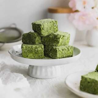 Matcha Marshmallows Without Corn Syrup
