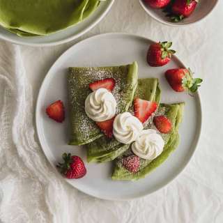 Matcha Crepes