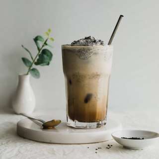 Black Sesame Latte Coffee