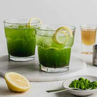 Matcha Yuzu Gin Fizz
