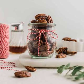 Five-Spice Maple Pecans