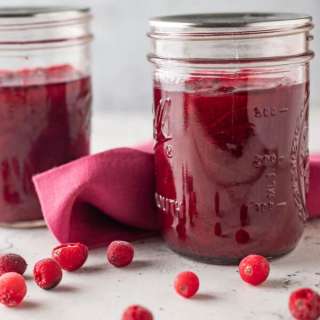 Canning Cranberry Sauce - Whole Berry or Jellied