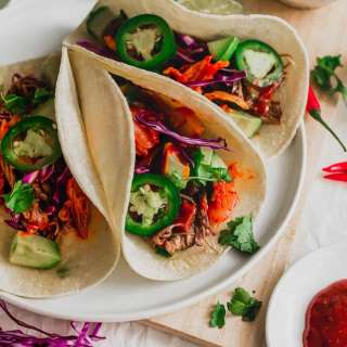 Easy Korean Beef Tacos (Instant Pot)