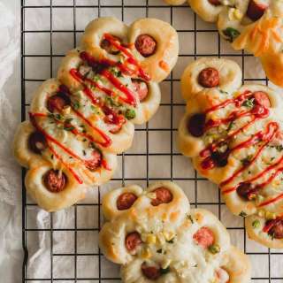 Pillowy Soft Korean Sausage Bread