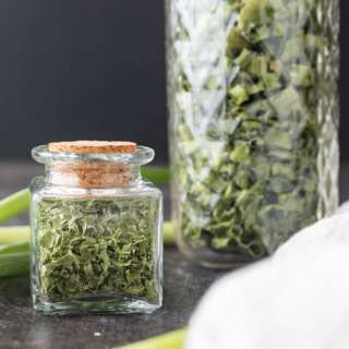 Dehydrating Scallions / Green Onions