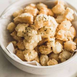 Crispy Crunchy Mochi Bites (Fried Kirimochi)