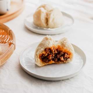 Steamed Char Siu Bao (Chinese BBQ Pork Buns)