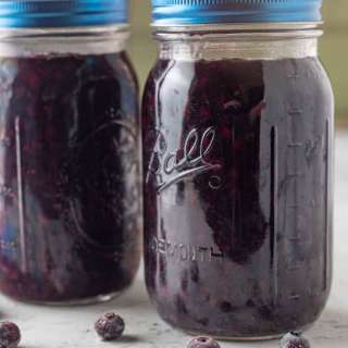 Canning Blueberry Pie Filling