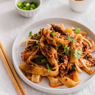 Spicy Xi'an-Style Cumin Lamb Noodles