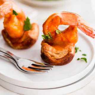 Spicy Vindaloo Shrimp in Puff Pastry