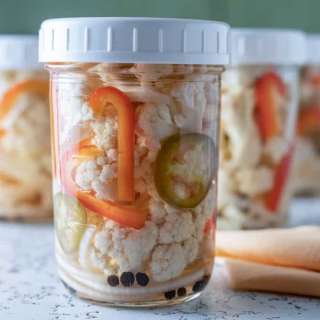 Quick Pickled Cauliflower