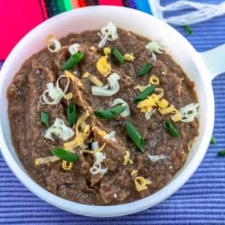 Slow Cooker Frijoles (Refried Beans) with a Mexican Round-up For Cinco de Mayo