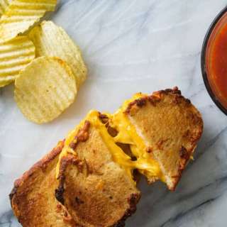 Air Fryer Grilled Cheese Sandwich