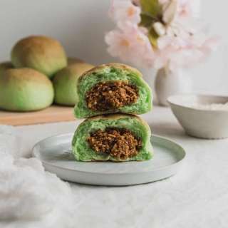 Pandan Gula Melaka Buns