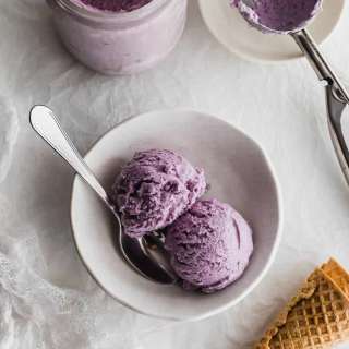 Ube Ice Cream (No-Churn)
