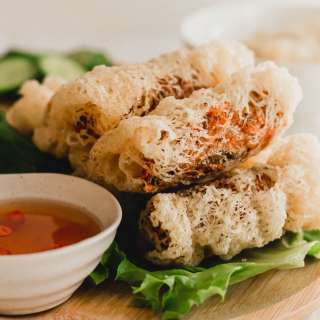 Crispy Net Spring Rolls