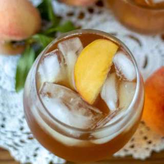 Peach Tea - Sweetened or Unsweetened