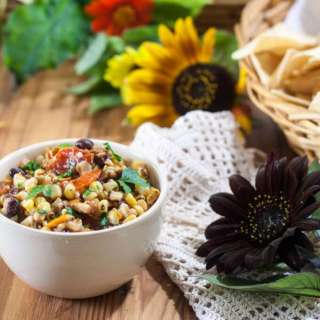 Roasted Corn and Black Bean Salsa