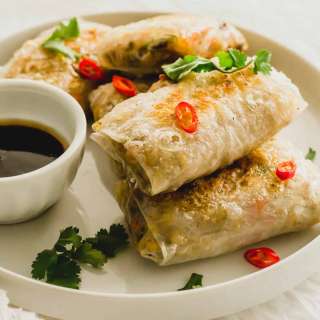 Rice Paper Dumplings (2 Ways)