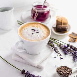 Lavender Earl Grey Tea Latte/London Fog