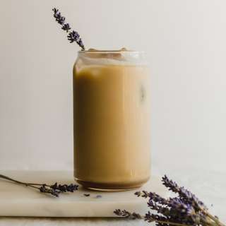 Iced Lavender Oat Latte