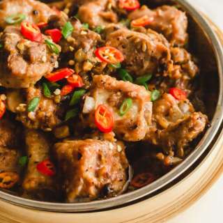 Chinese Steamed Pork Spare Ribs (蒸排骨)