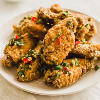Crispy Oven-Baked Asian Chicken Wings