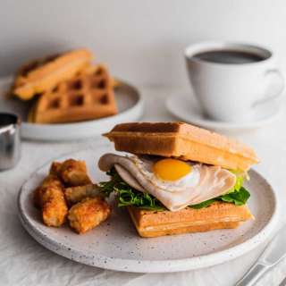 Waffle Turkey Sandwich