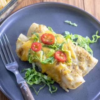 Turkey Enchiladas Verdes